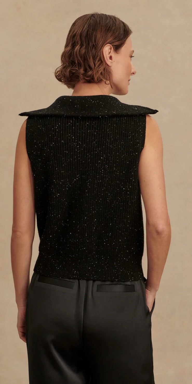 Halley Half Zip Rib Vest