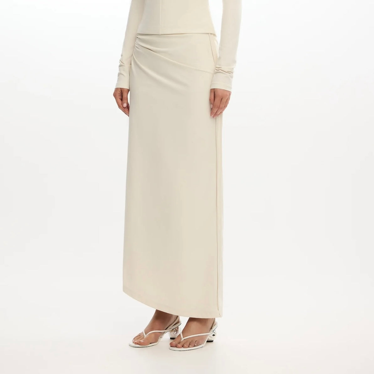 Eggshell Shelby Maxi Skirt