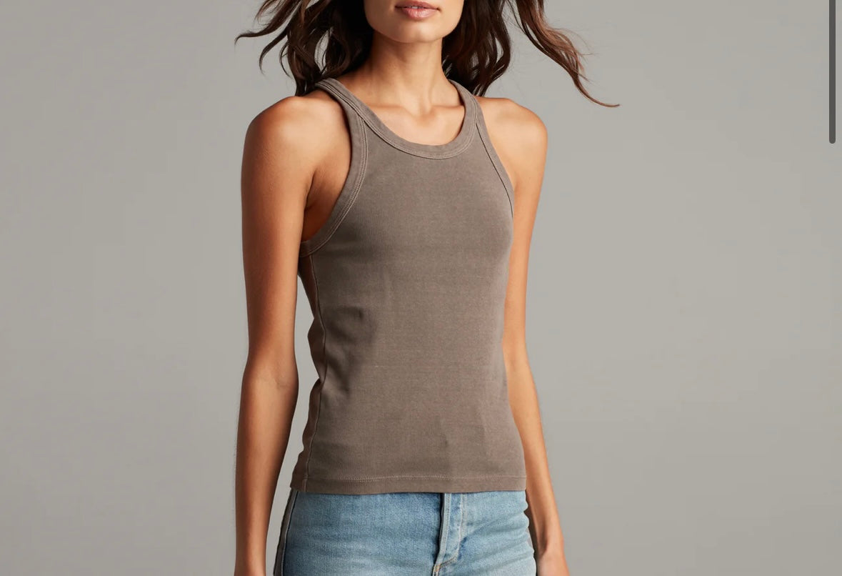 Pruitt Racerback Tank (Russet)
