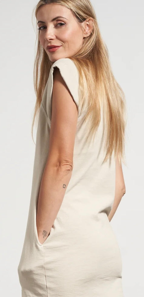 ESTELLE CAP-SLEEVE RAGLAN HERITAGE DRESS