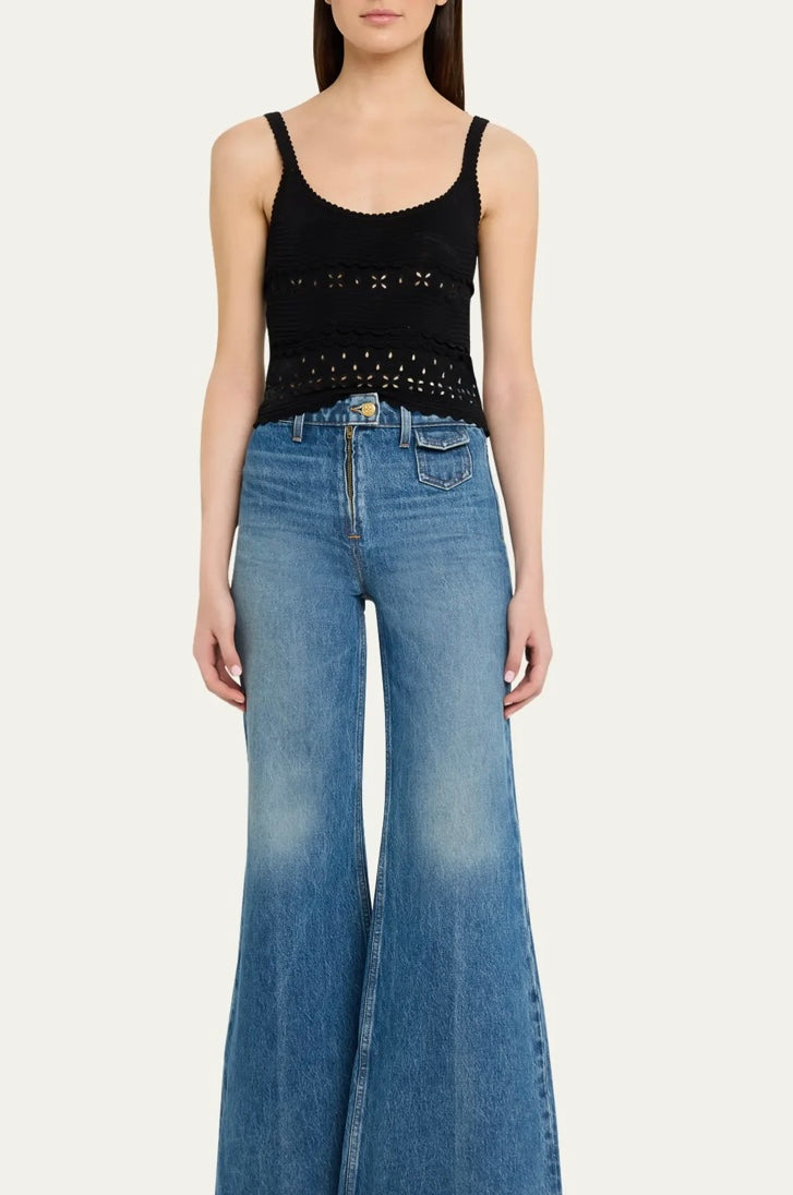 Esme Eyelet Knit Camisole