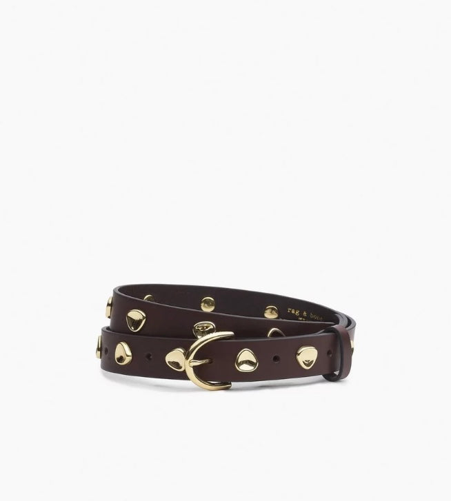 Brynn Studded Leather Belt