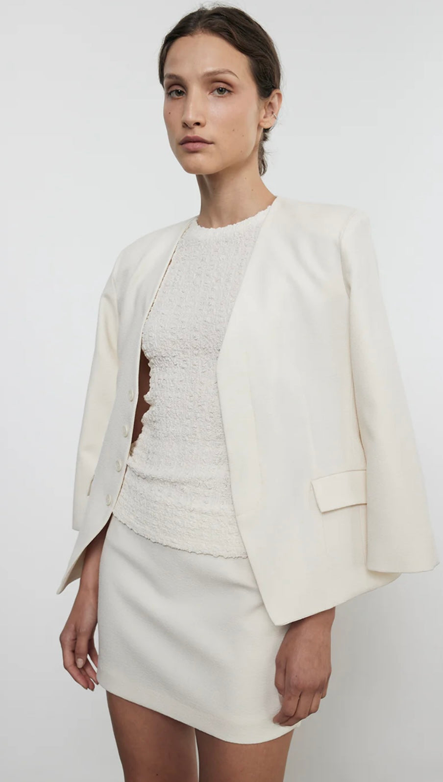 Enza Costa-CREPE CITY SKIRT