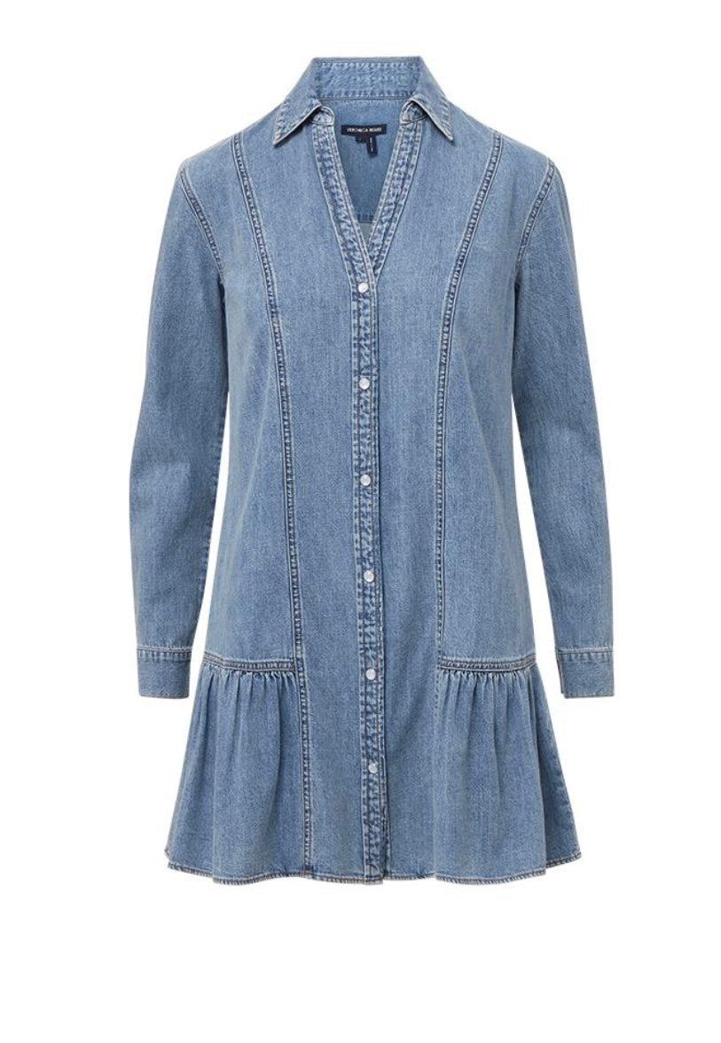 Veronica Beard-Catherine Denim Dress