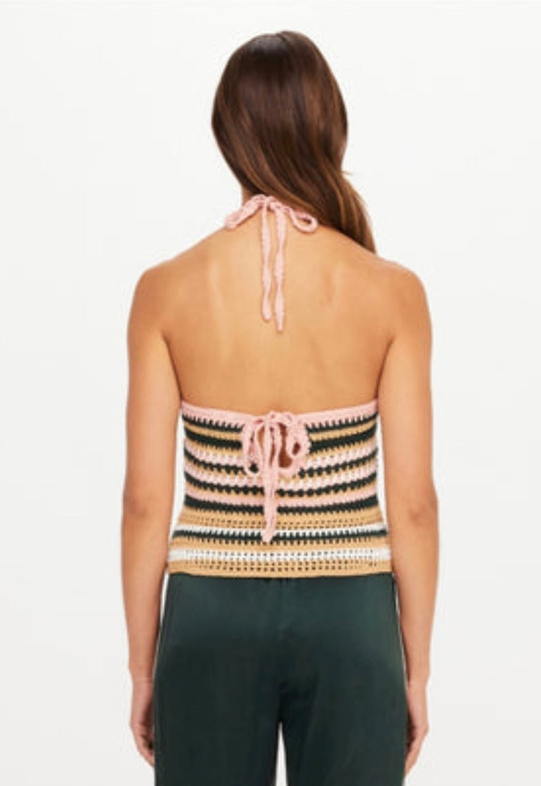 Bohemia Sal Crochet Halter Top