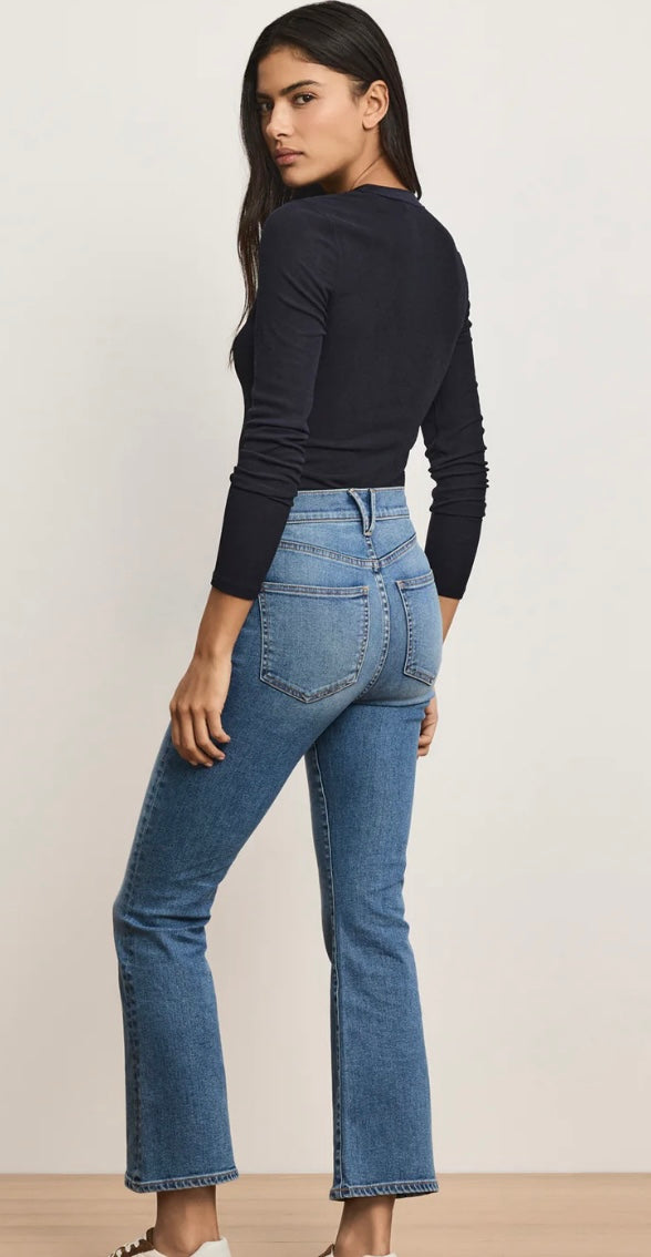 Carson High Rise Ankle Flare