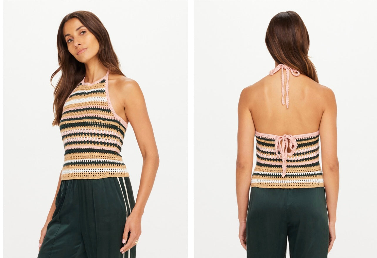 Bohemia Sal Crochet Halter Top