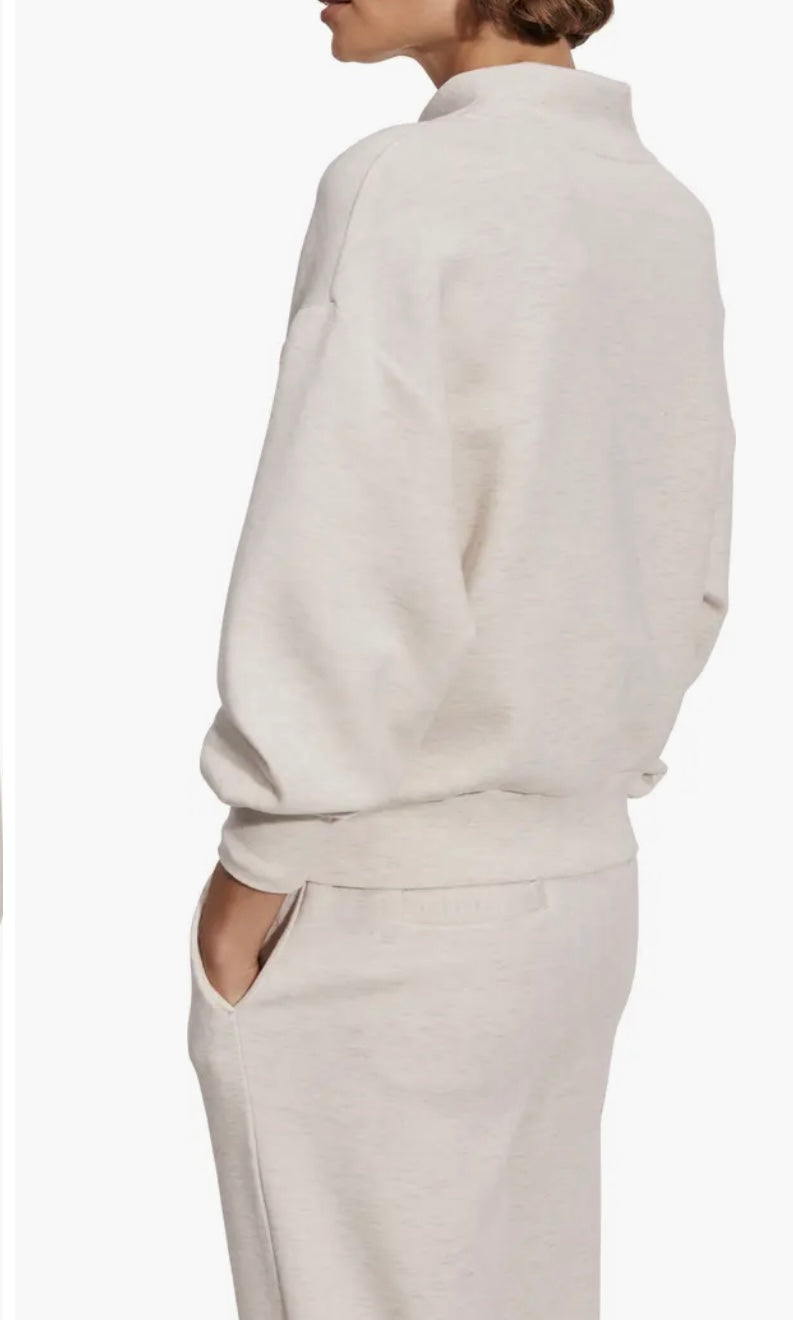 Varley-Davison Sweat (Ivory Marl)
