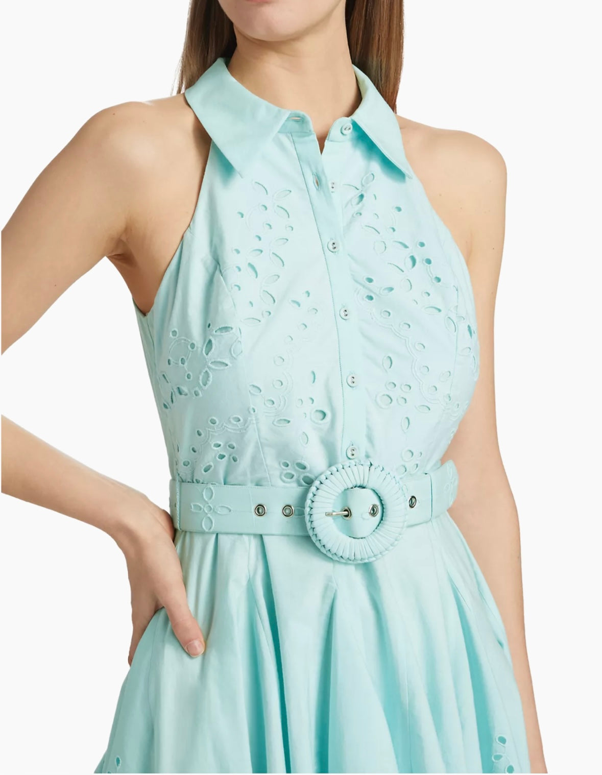 Hemant & Nandita Adya Mini Dress Blue