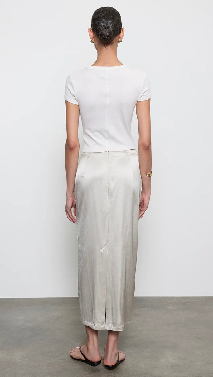 LUSTRE COLUMN SKIRT