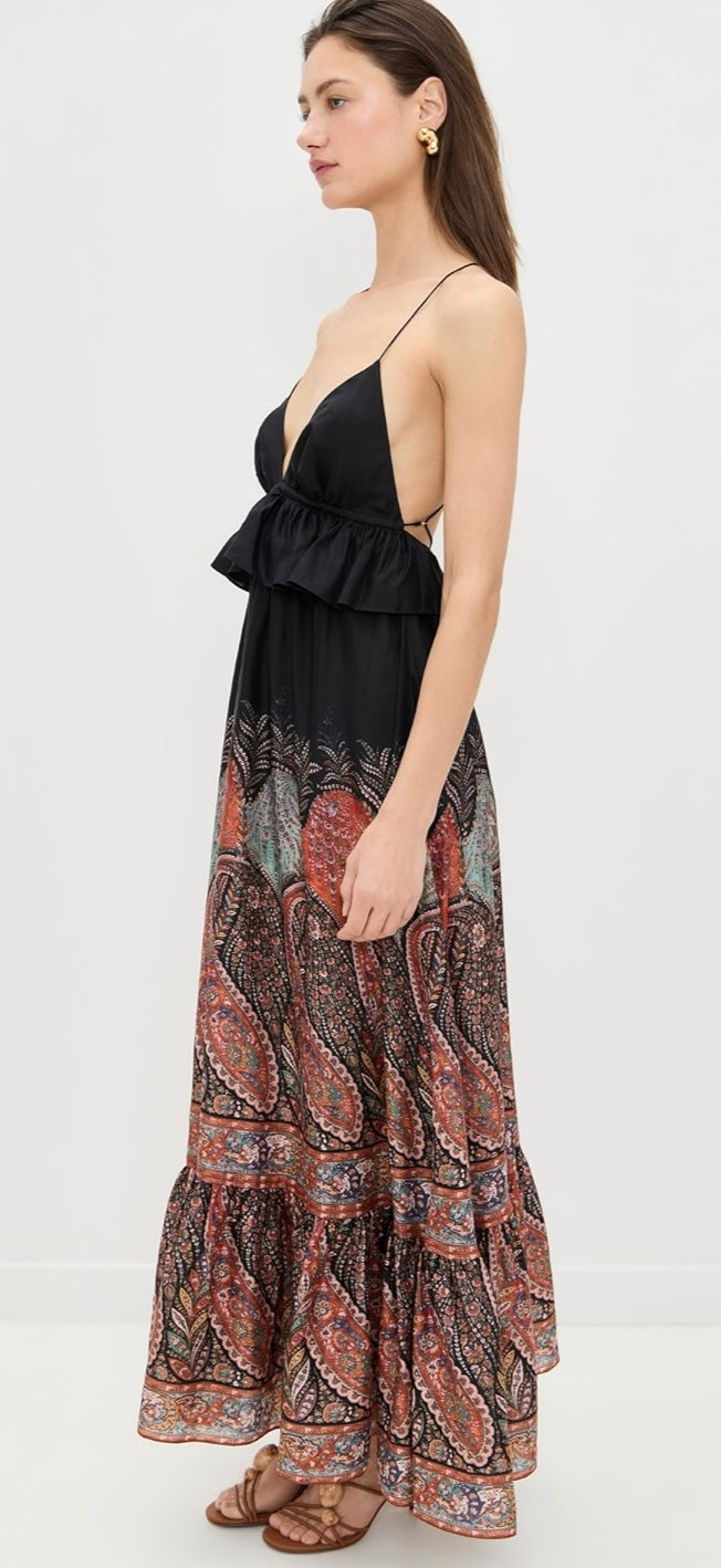Rhiannon Ruffled Maxi Dress