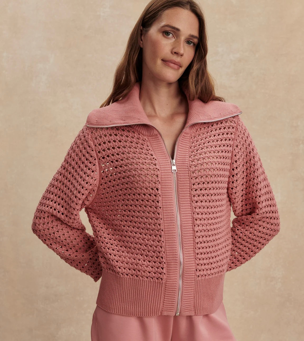 Eloise full zip (brandy rose)