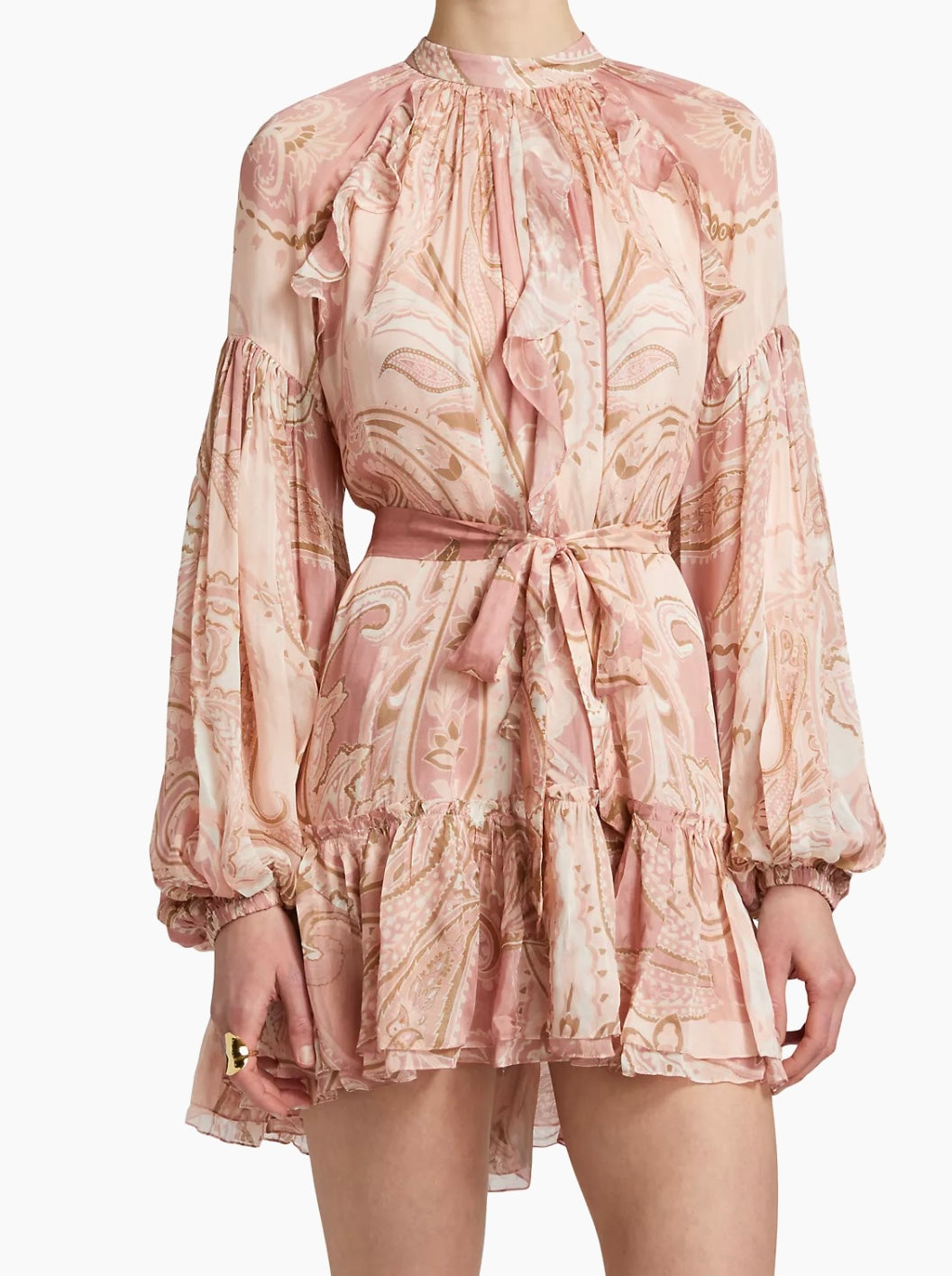 Fiza Ruffle Mini Dress
