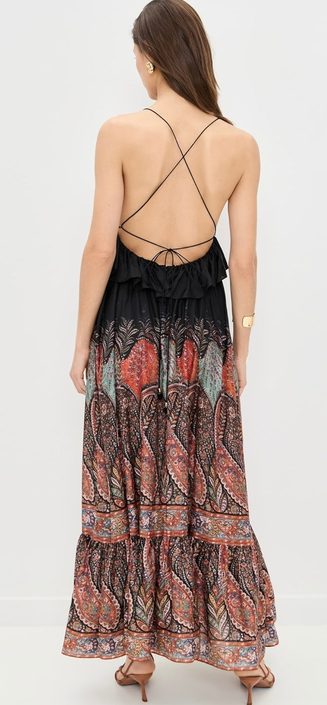 Rhiannon Ruffled Maxi Dress
