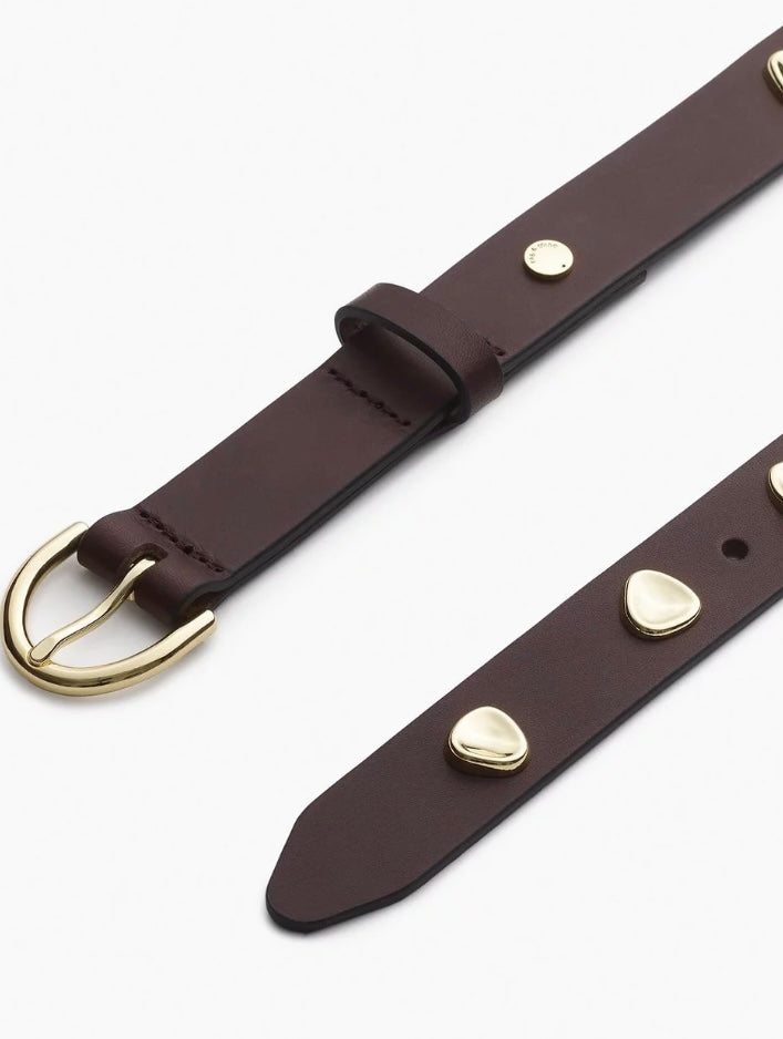 Brynn Studded Leather Belt