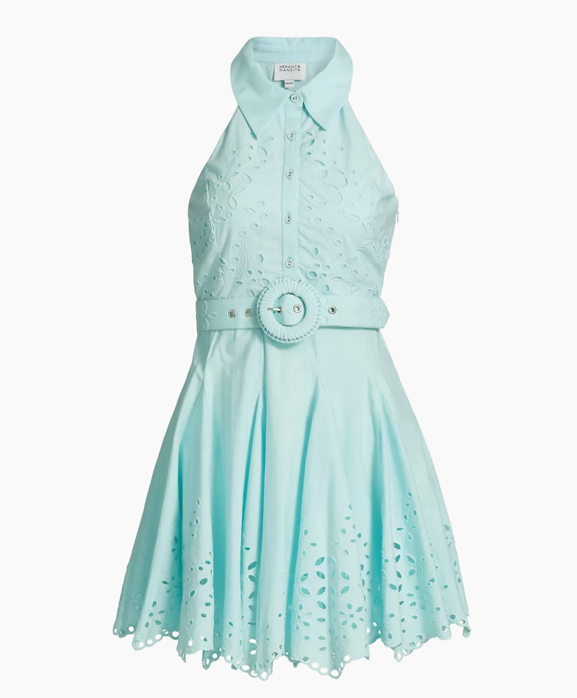 Hemant & Nandita Adya Mini Dress Blue
