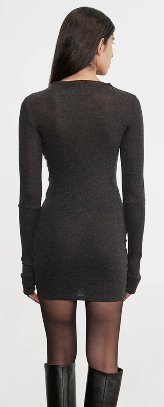 Cashmere twist dress