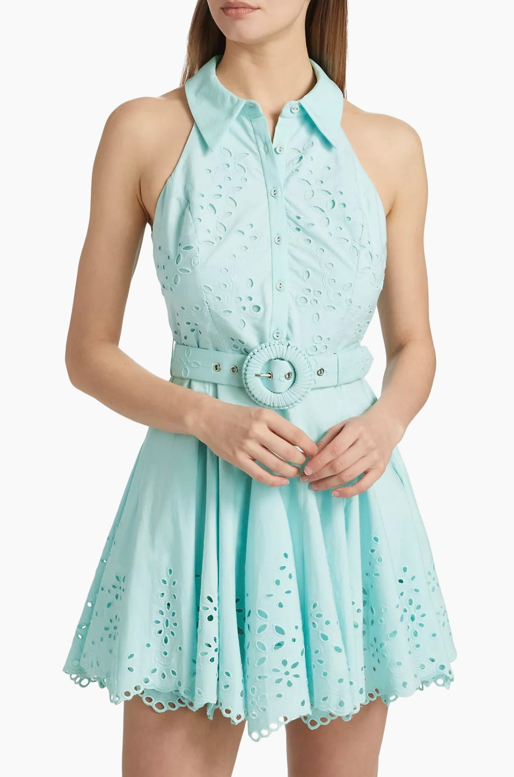 Hemant & Nandita Adya Mini Dress Blue