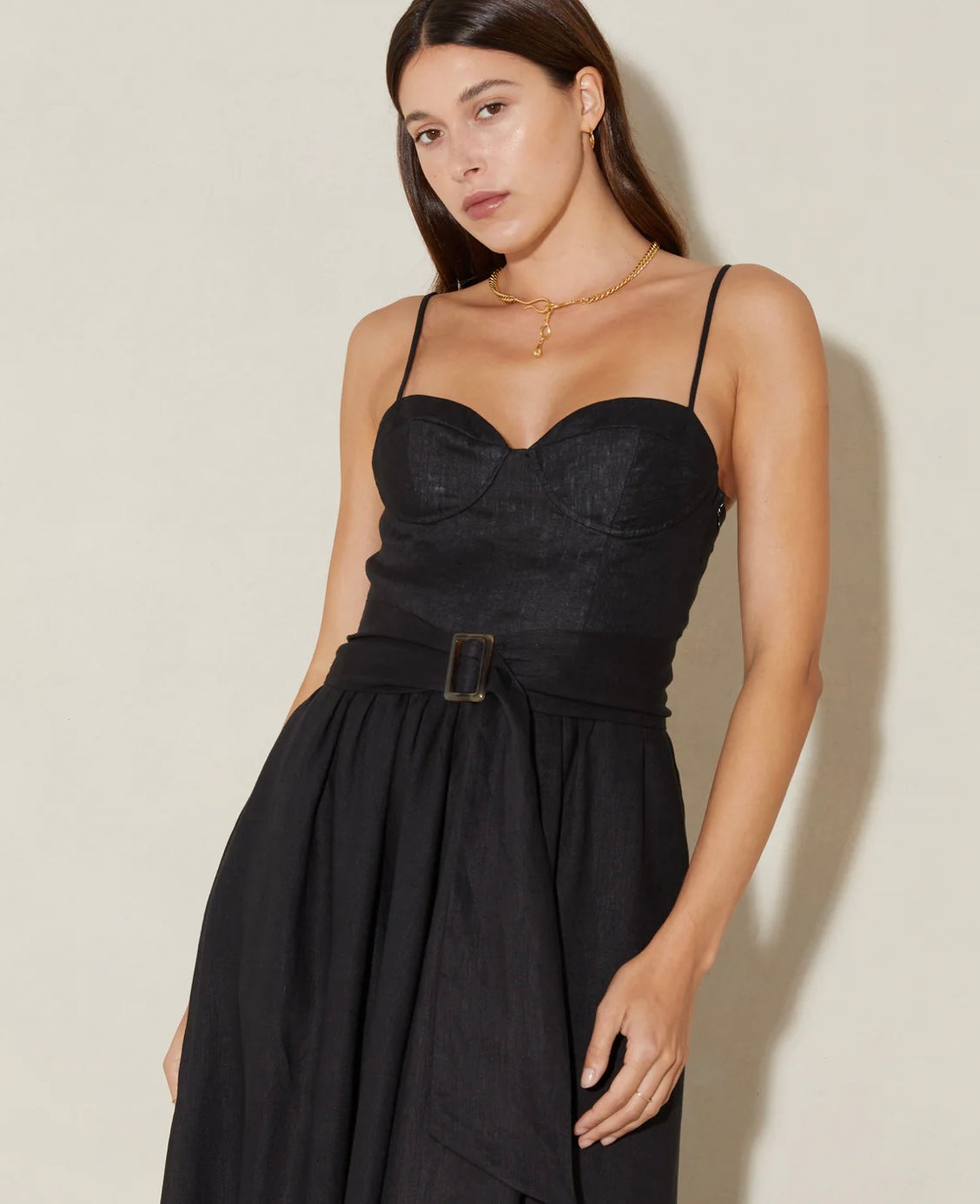BOTEH - Alfresco Bodice Maxi Dress - Black