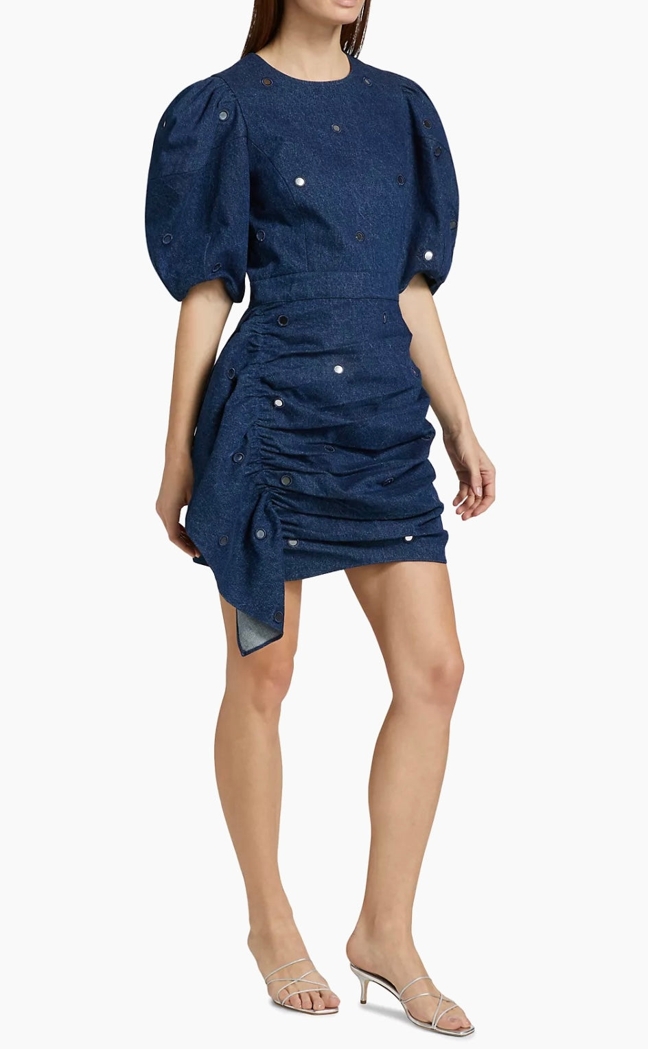 rhode pia mini dress Rhode Women's Pia Velvet Minidress - Emerald