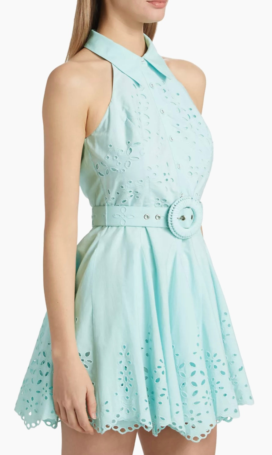 Hemant & Nandita Adya Mini Dress Blue