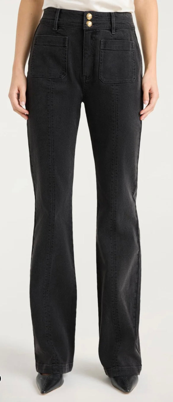 Cinq a Sept Dahlia Denim Charcoal