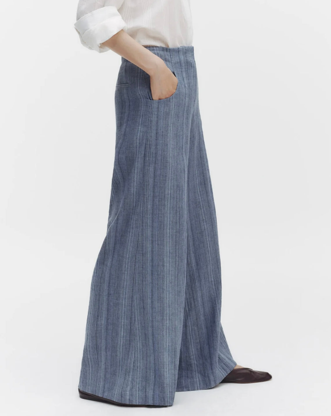 DEMIE PANT
IN LINEN GABARDINE