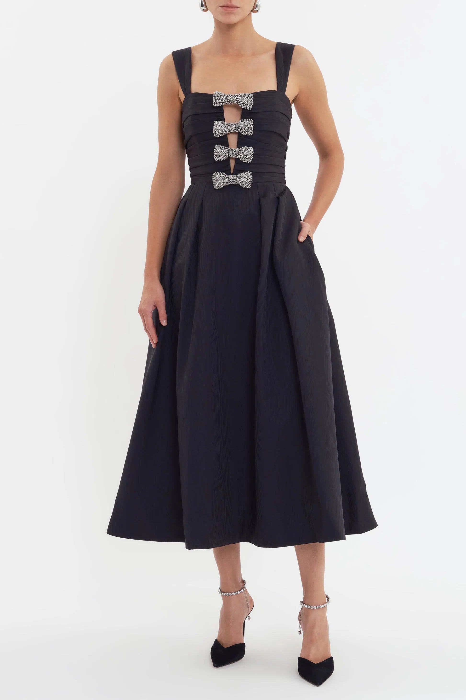knee length dresses for ladies Rebecca Vallance