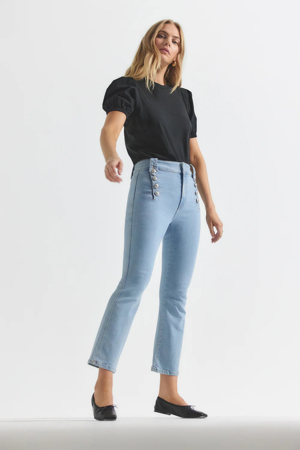 Robertson Cropped Flare Jeans
