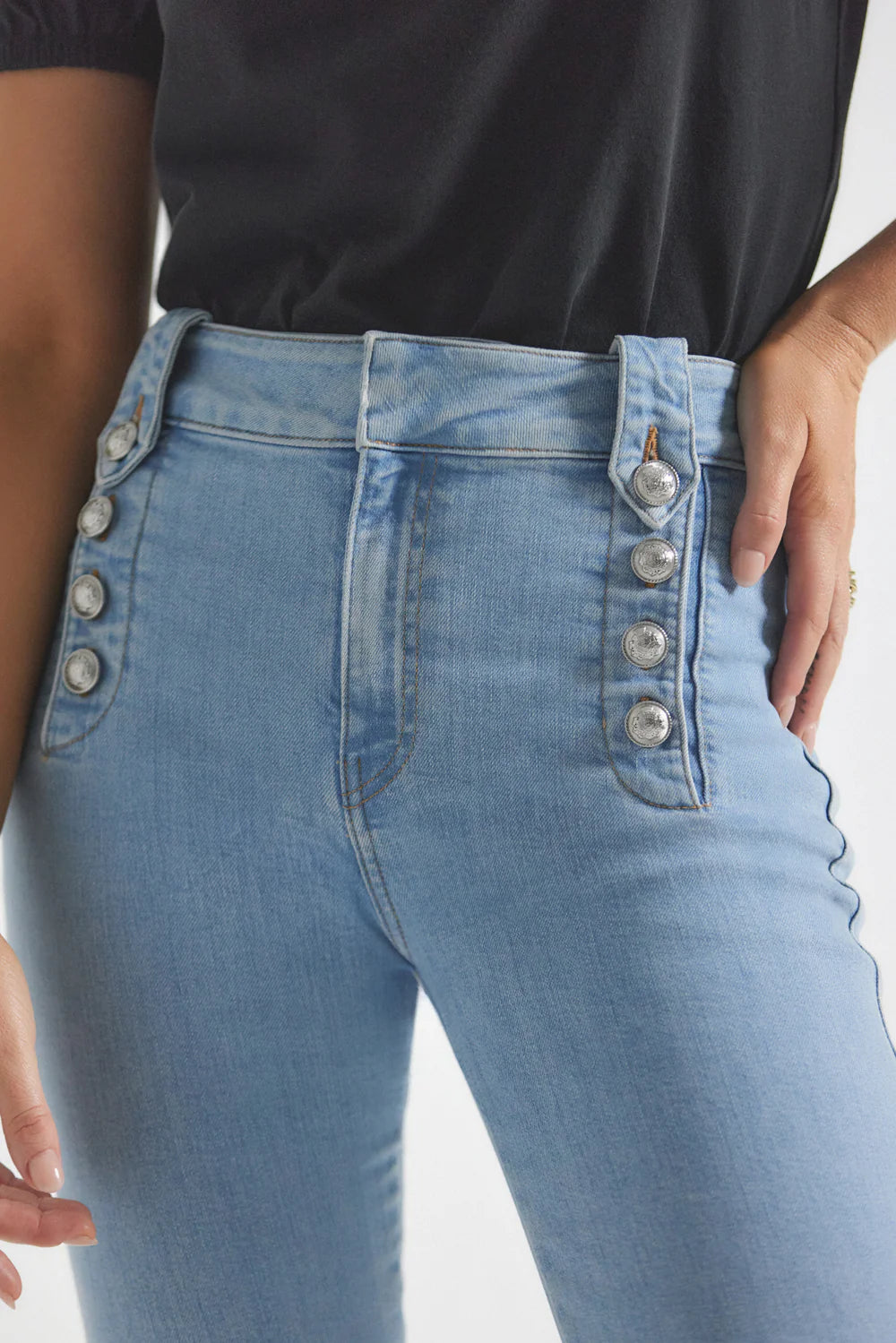 Robertson Cropped Flare Jeans