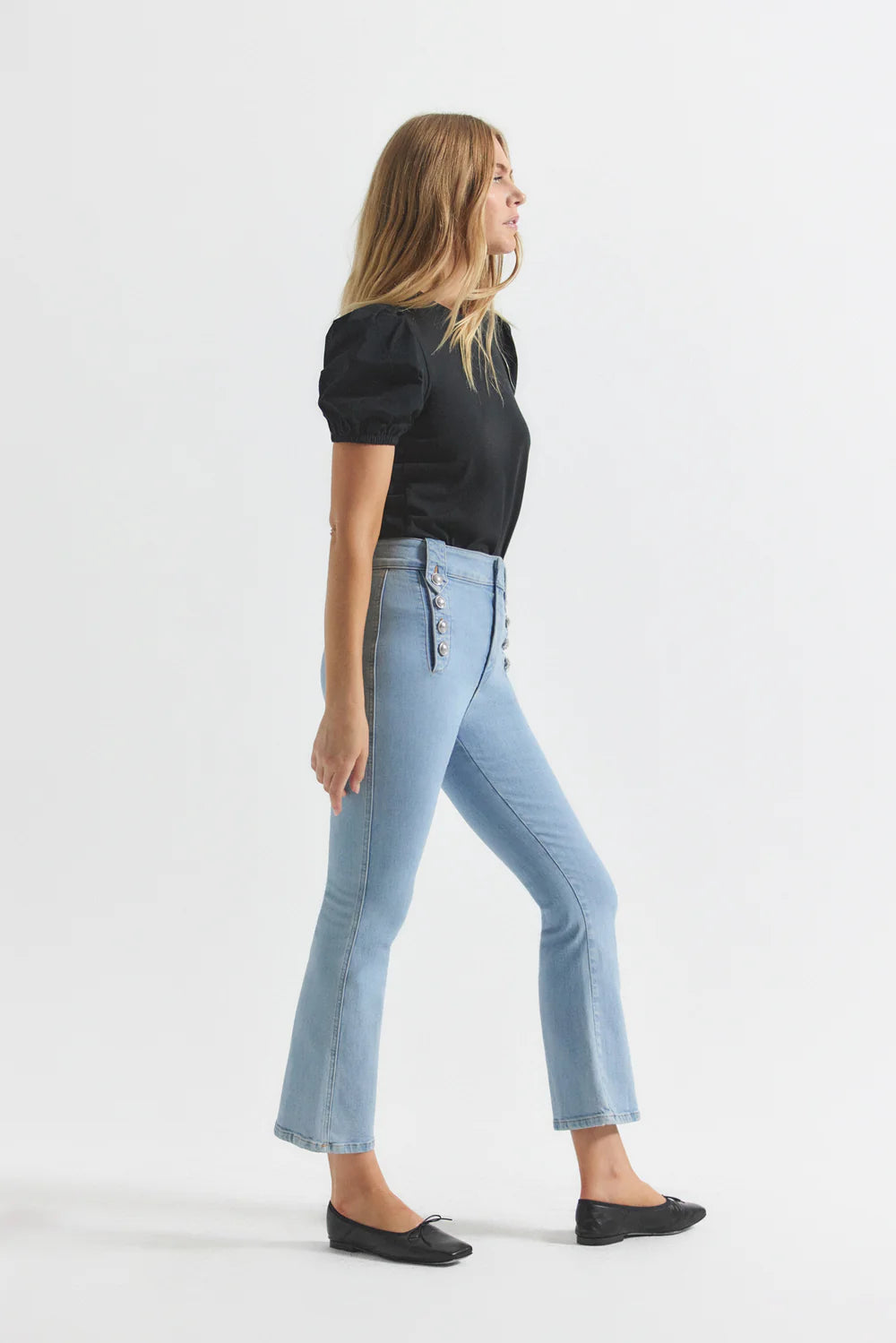 Robertson Cropped Flare Jeans