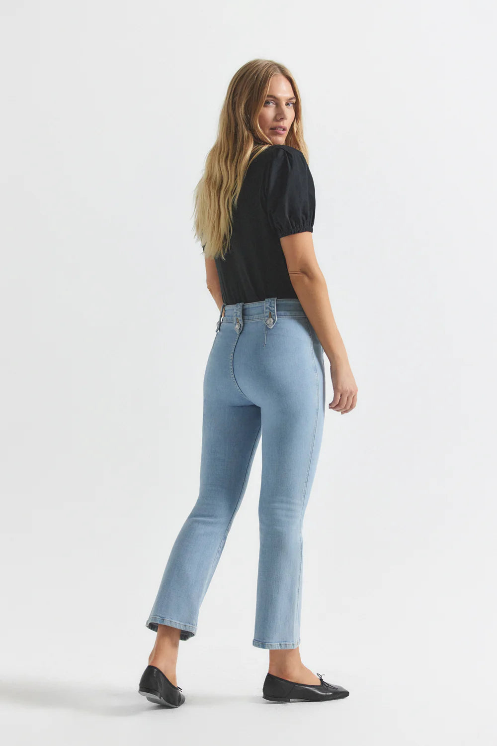 Robertson Cropped Flare Jeans