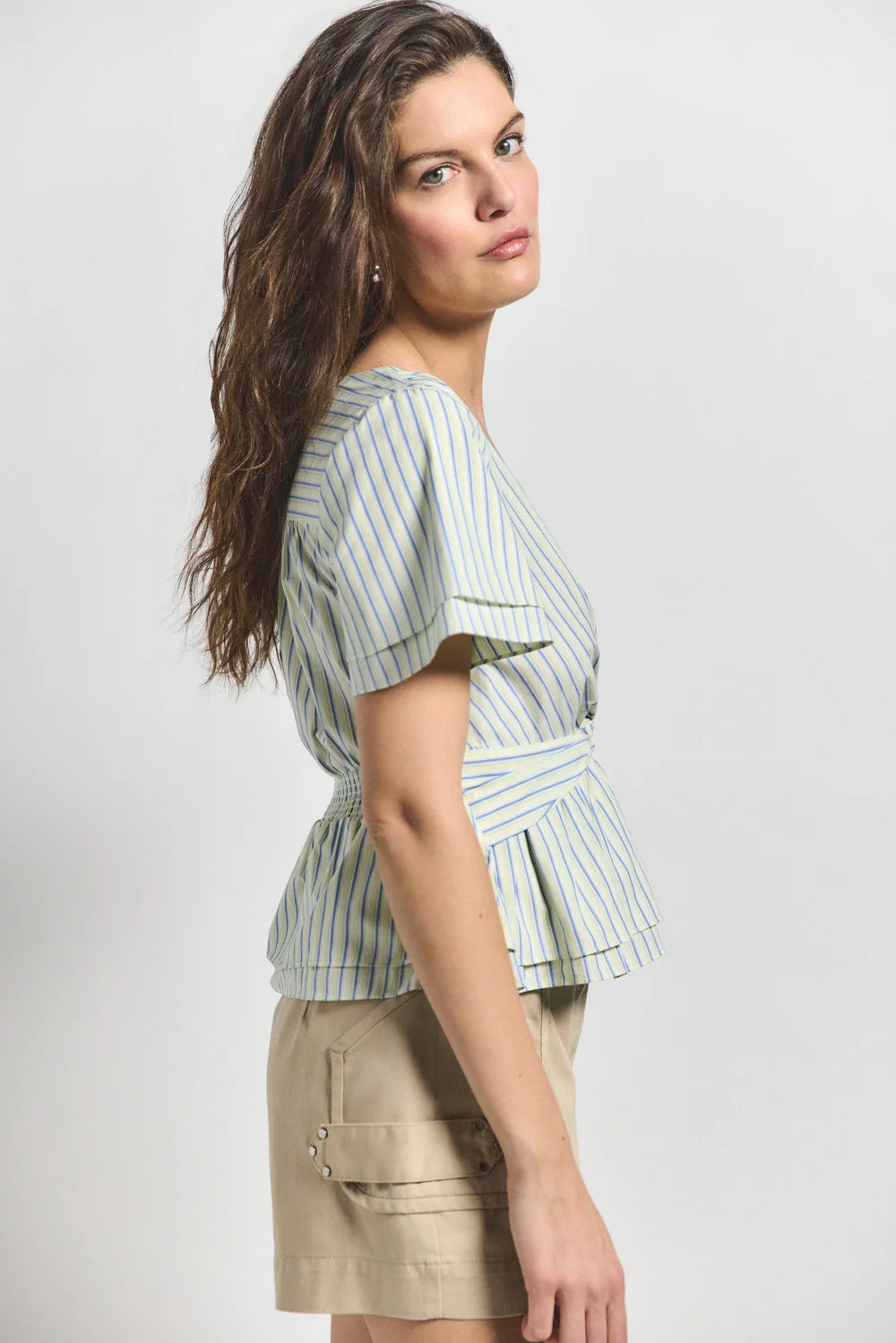 Caspien Twist Neck Top