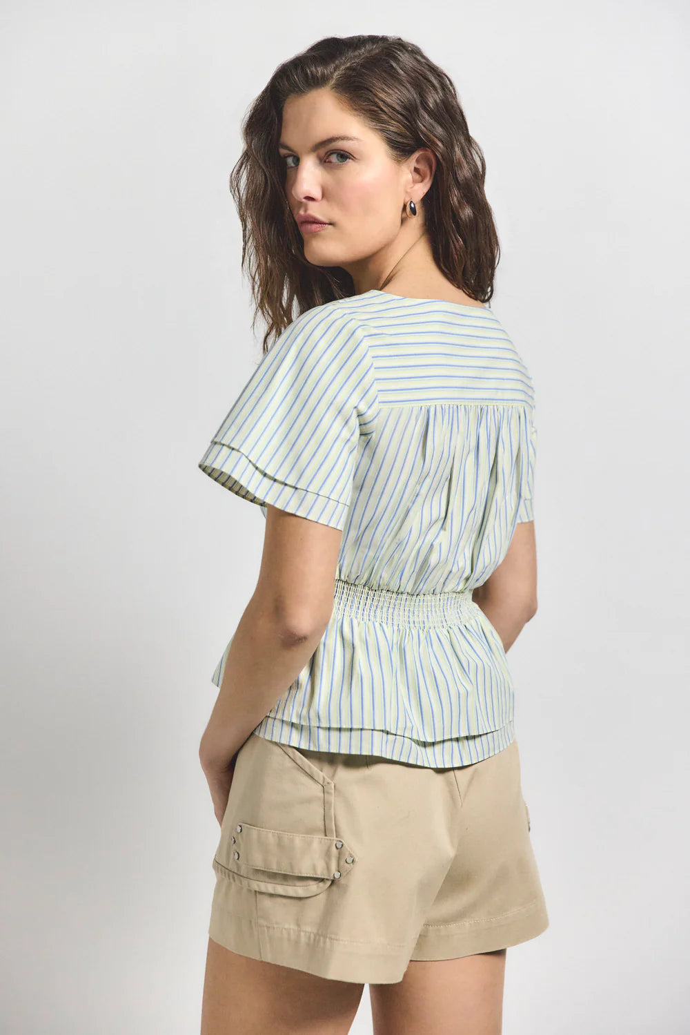 Caspien Twist Neck Top