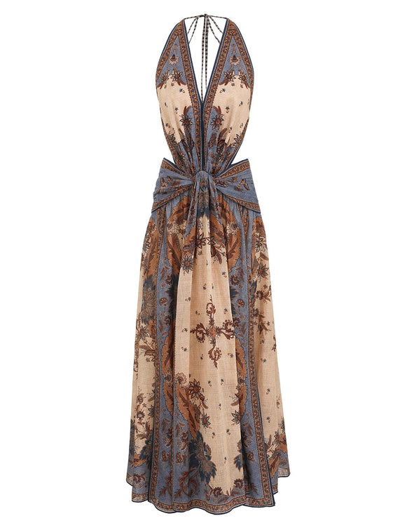 Ascension Halter Maxi Dress