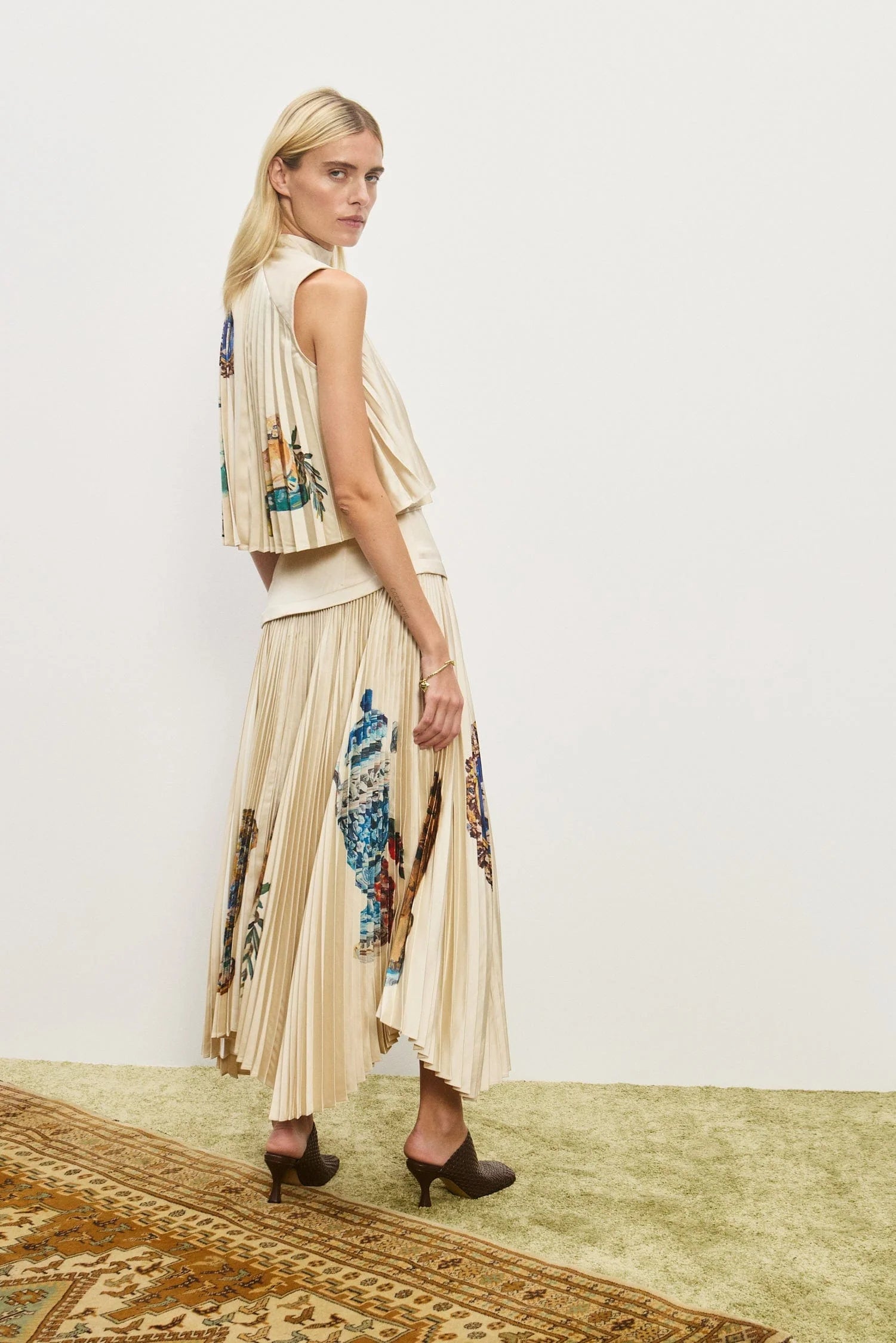 Orazio Pleated Top