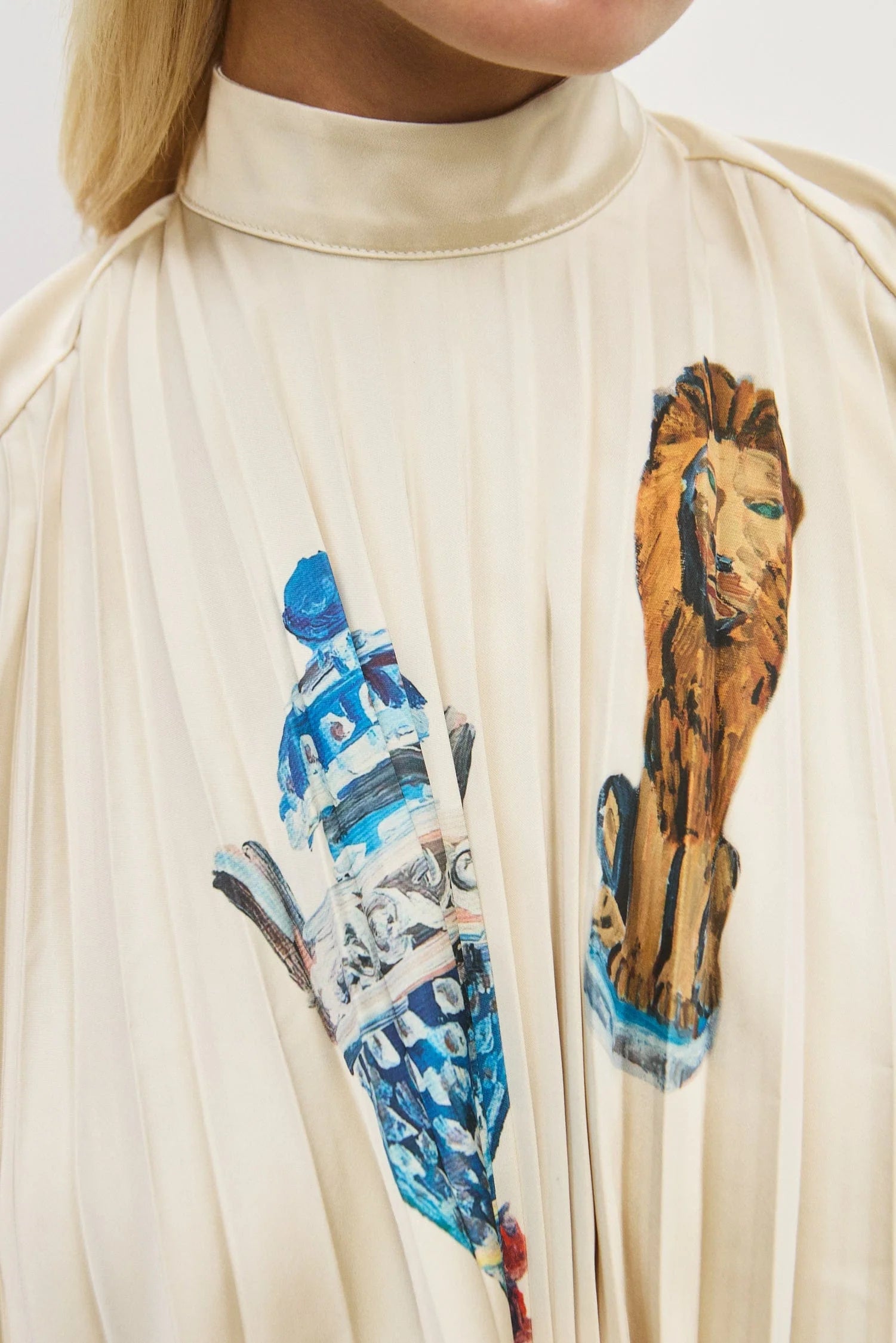 Orazio Pleated Top