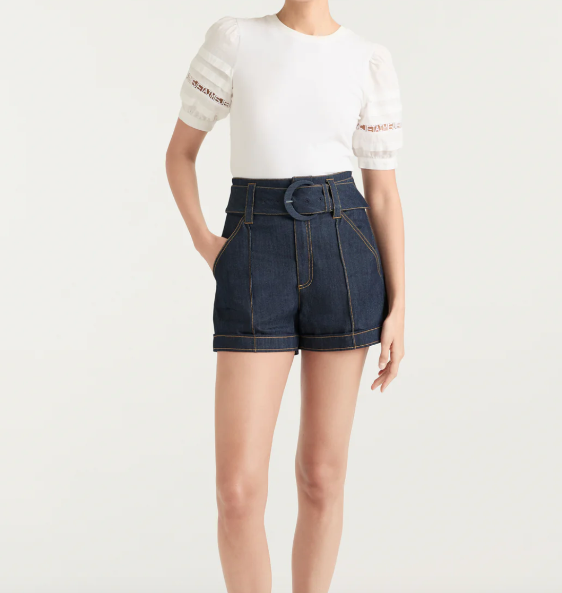 Cinq a Sept-Denim aldi short