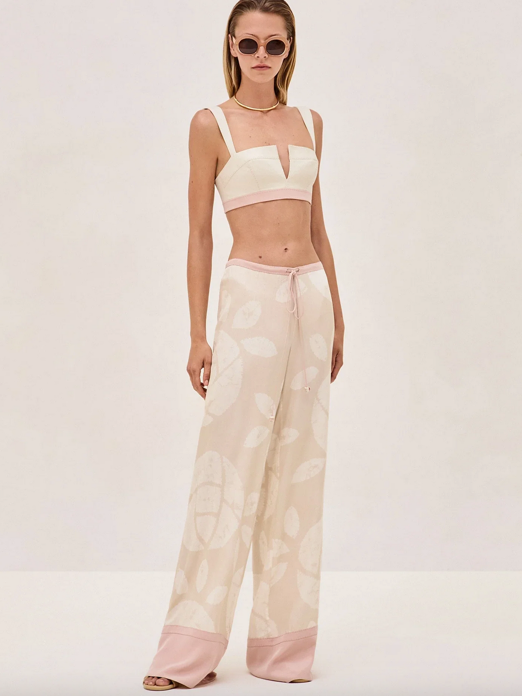 ALEXIS-TIANI PANTS (PEARL WHITE)