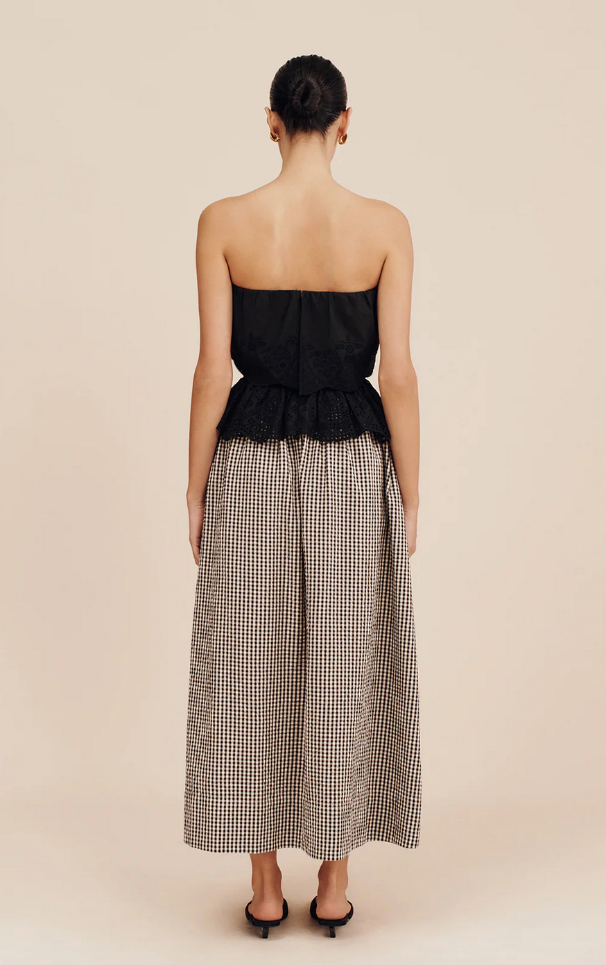 POSSE - Beryl Strapless Top - Black