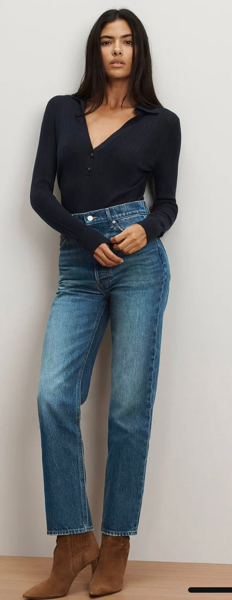 Daniela Straight-Leg Jean