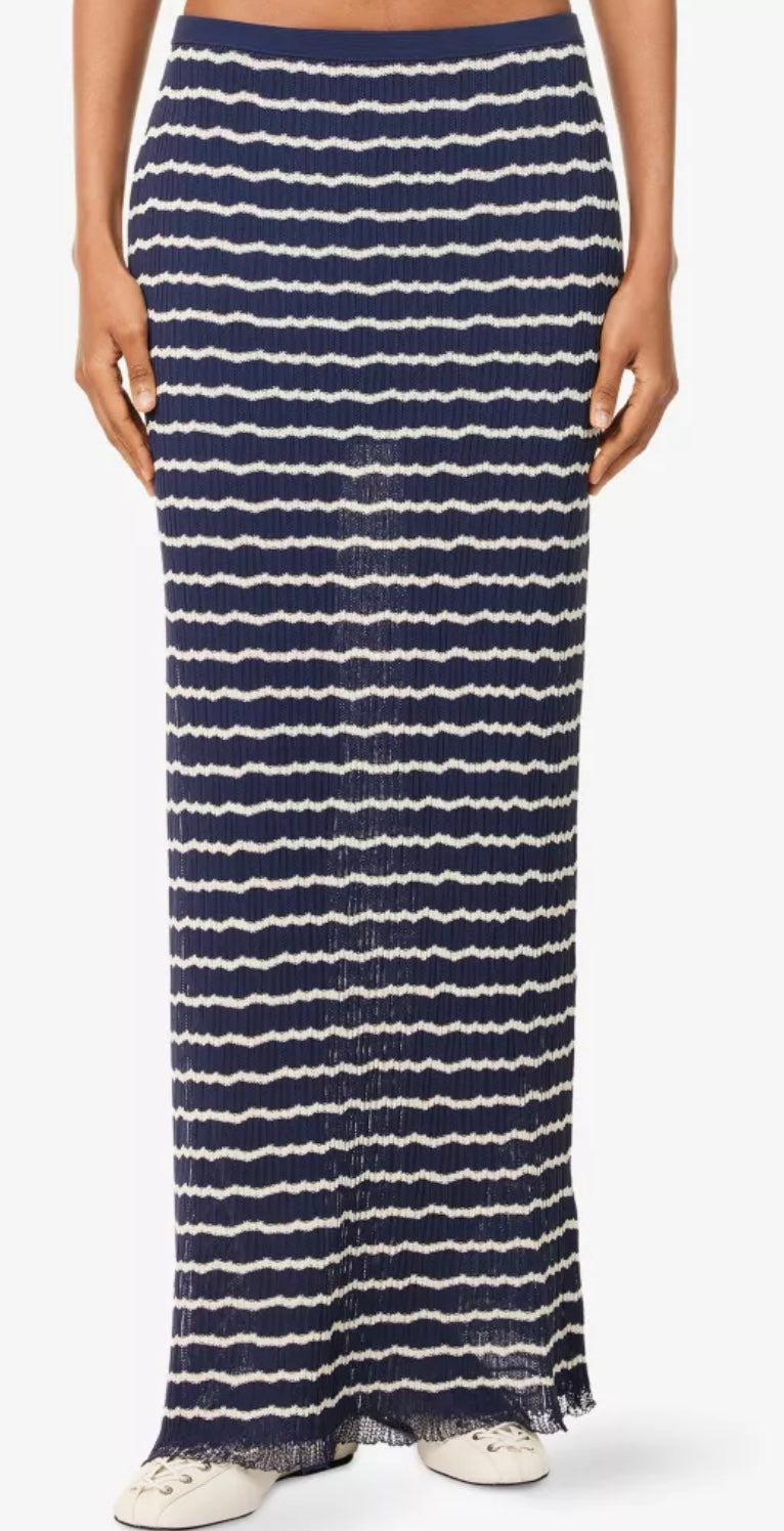 Chiara Stripe Maxi Skirt