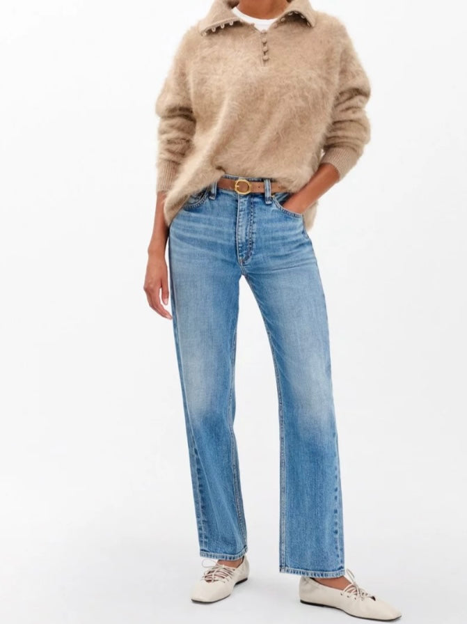 Harlow Mid-Rise Ankle Straight