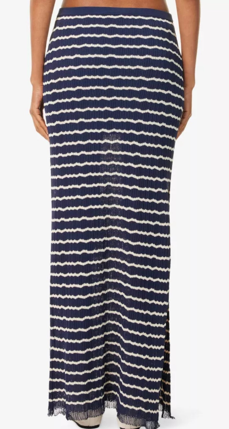Chiara Stripe Maxi Skirt