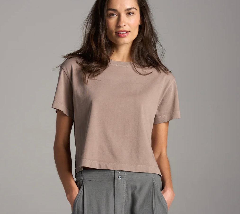 Reagan short sleeve boyfriend tee (fanshell)