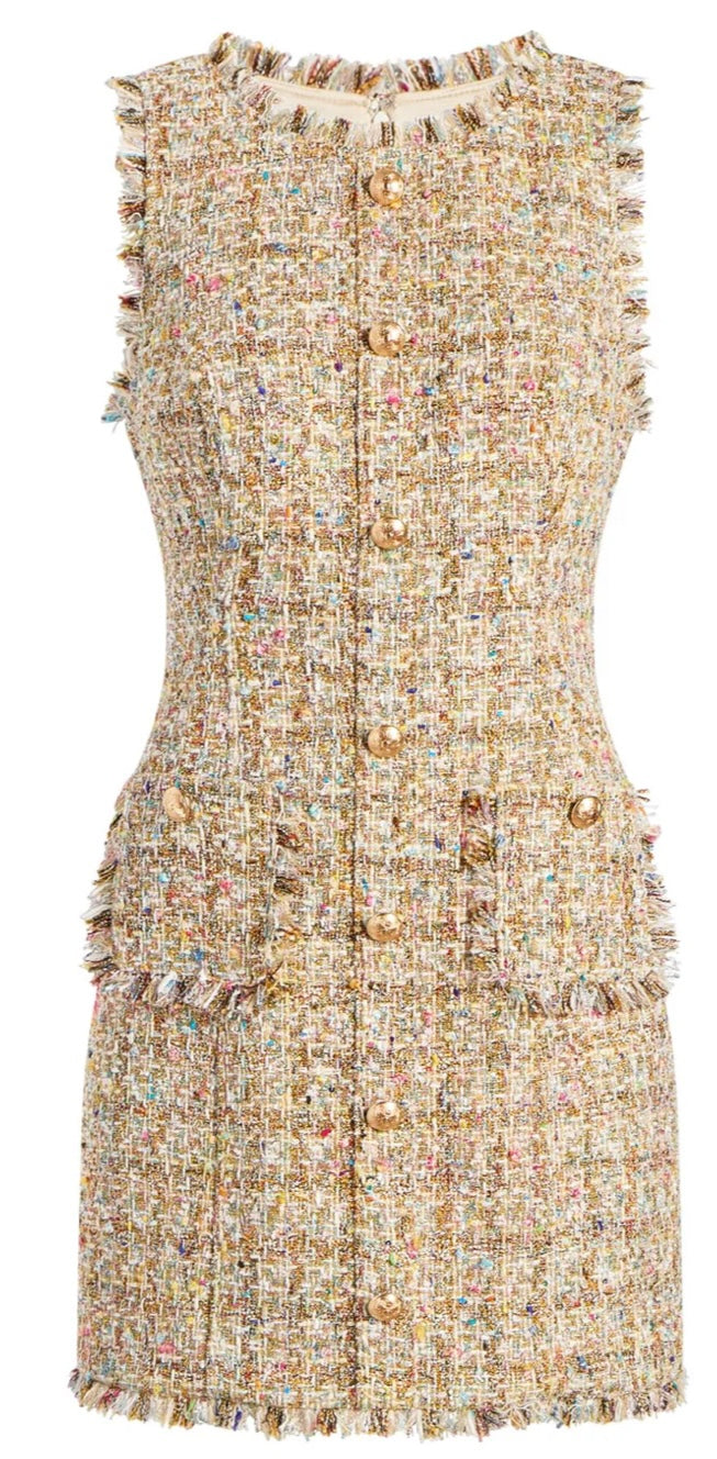 Adeline Boucle Randi Dress