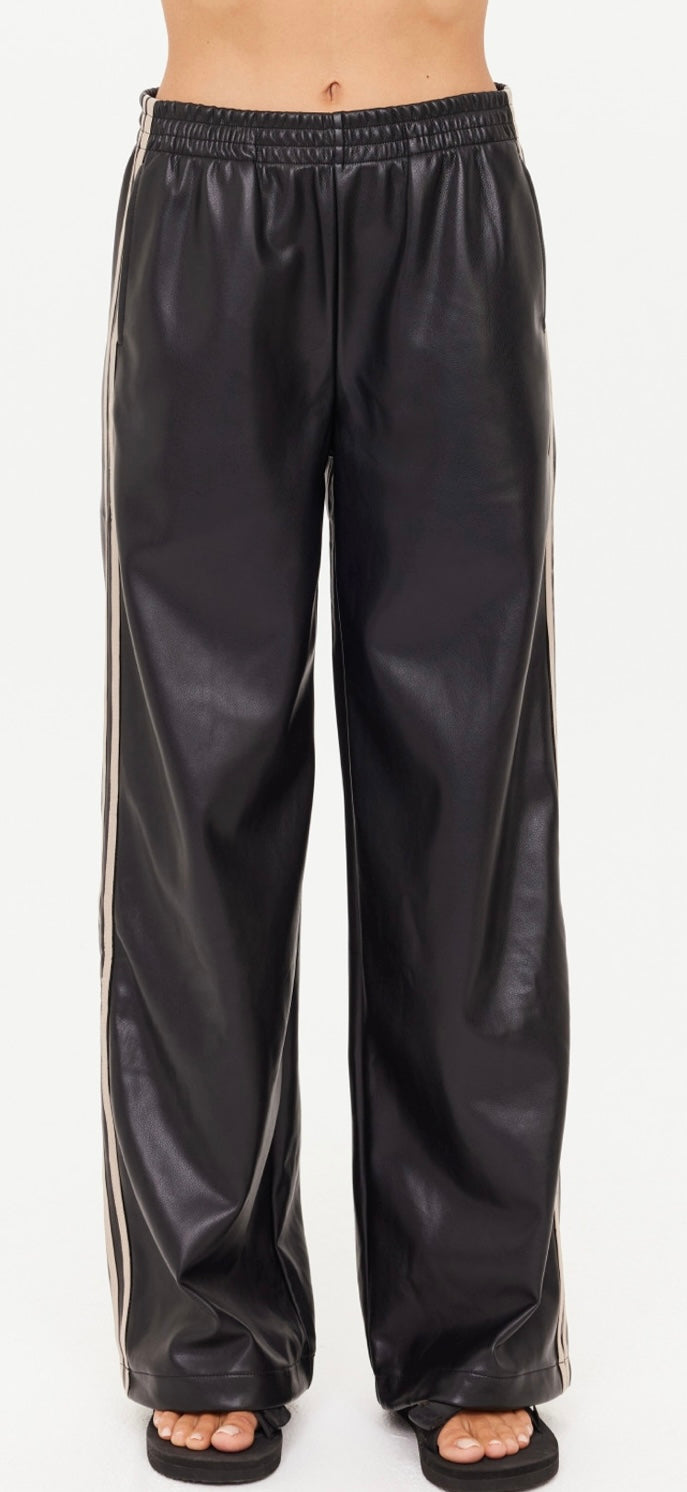 Vegan leather twilight pants
