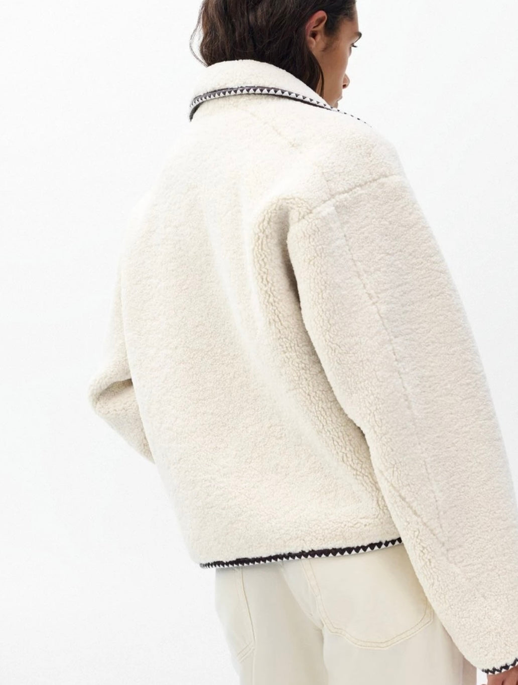 MAI SHERPA ZIP UP JACKET