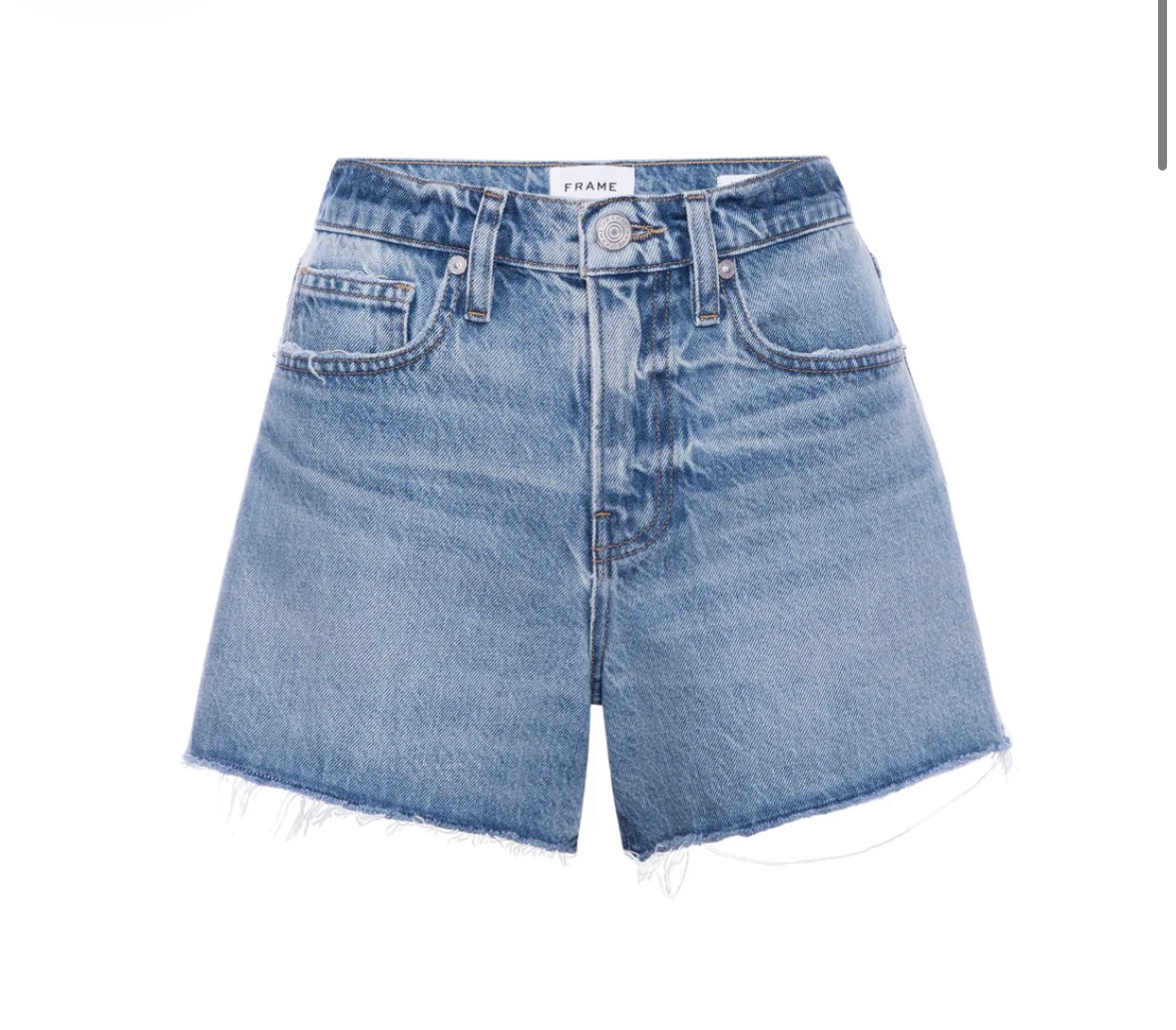 Frame-Vintage Relaxed Short