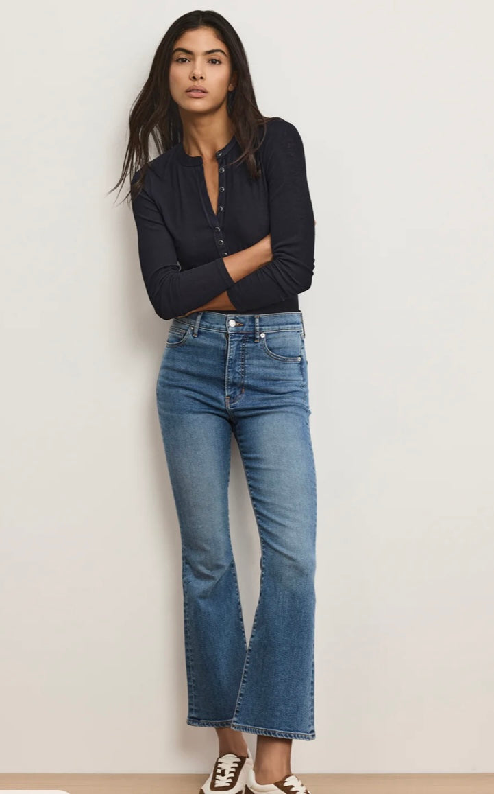 Carson High Rise Ankle Flare